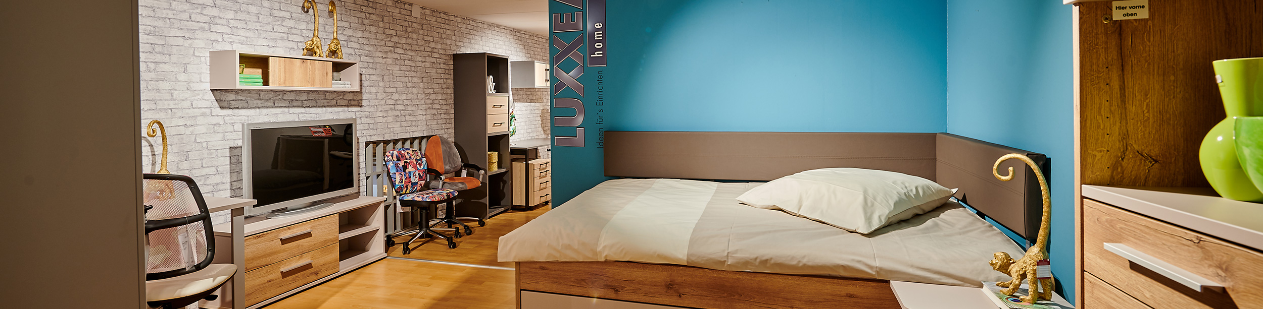 Jugendzimmer, Beimöbel und Bettcouchen – Einrichtungshaus Schreiner in